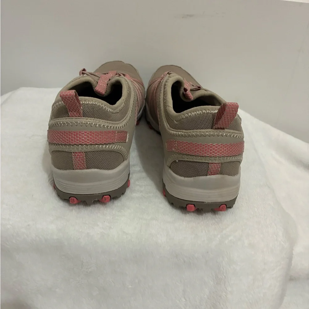 Skechers Pink and Tan Slip on shoes size 8 - Picture 6 of 11